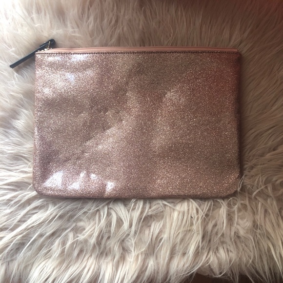 Kate Spade Rose Gold Glitter Clutch ♠️ - Picture 3 of 4